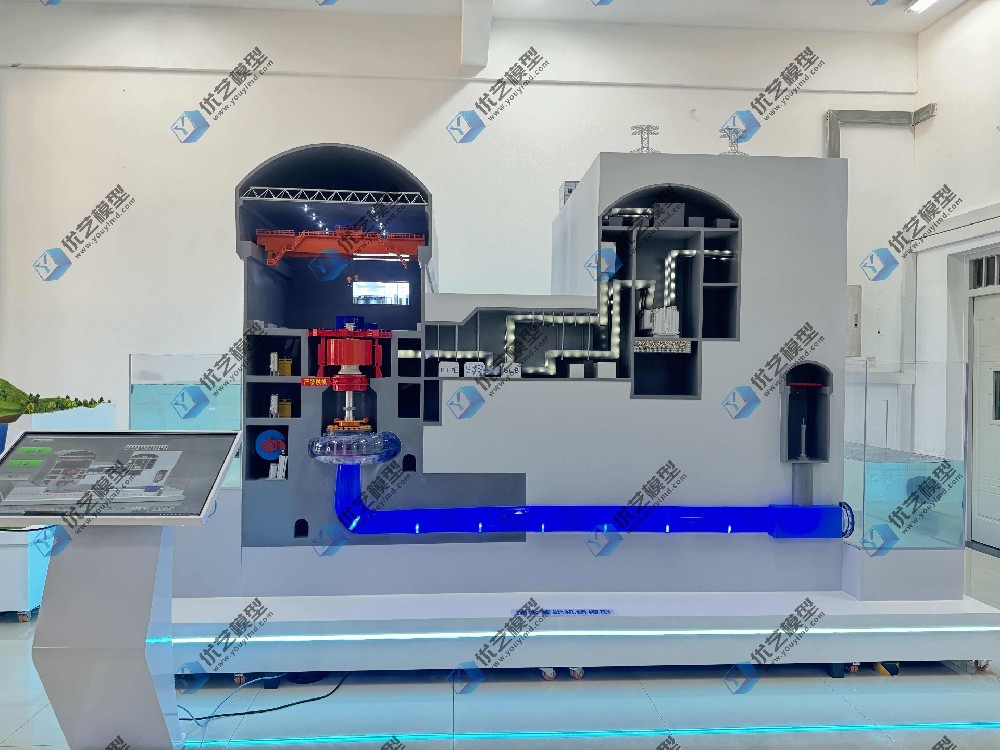 抽水蓄能水電站機組動態結構仿真模型